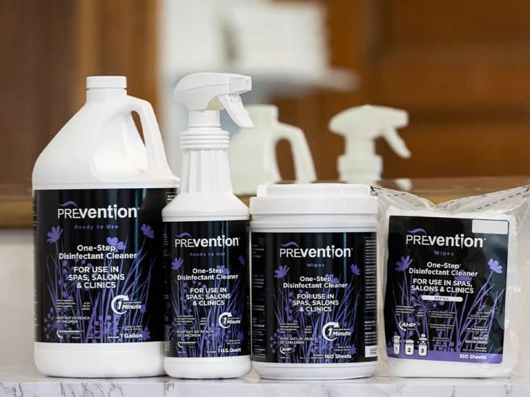 Prevention Disinfectants Now Available at Massage Warehouse and
